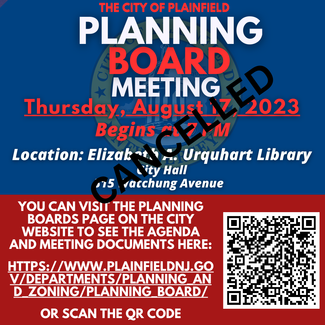 Planning Meeting Cancelled -08.17.2023